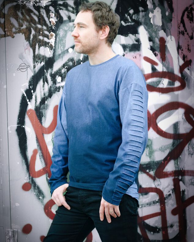 lovely men oversized hoodie XS-6XL Herren Pullover Shirt image number 9