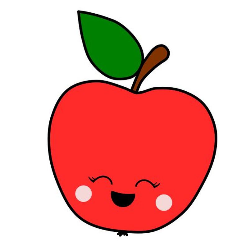 Äpfelchen Plotterdatei DXF SVG image number 1