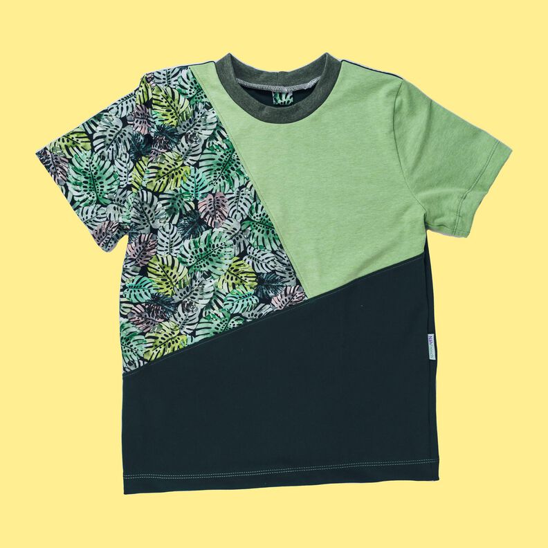 Kinder Shirt mit Teilung Rollkragen SISA ♥ Gr. 110-164 image number 6