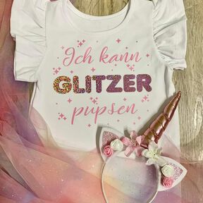Plotterdatei "Ich kann Glitzer pupsen"
