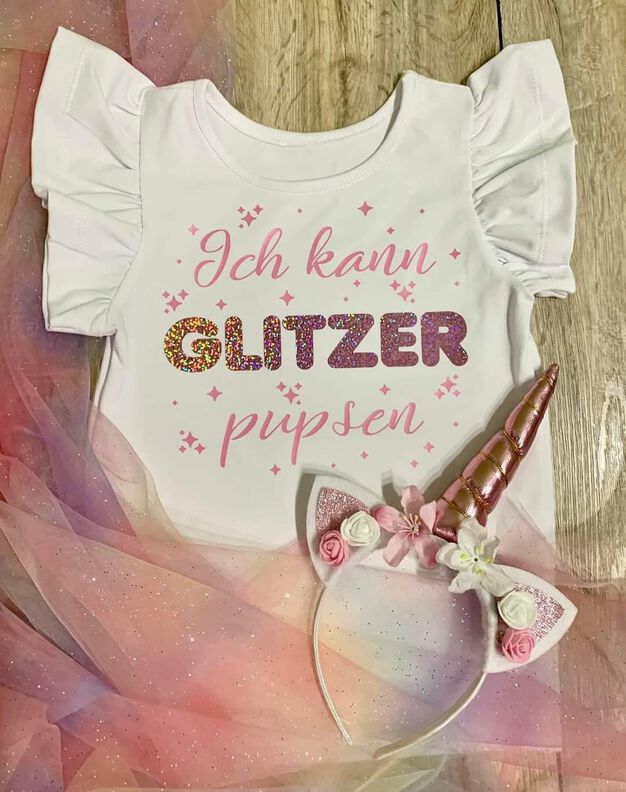Plotterdatei "Ich kann Glitzer pupsen" image number 2
