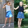 Kinder Rock mit Shorts Skort Hosenrock CERGAS ♥ Gr. 92-164 thumbnail number 4