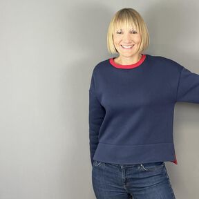 Sweater Lenna | Sweatshirt mit Bündchen oder Saum