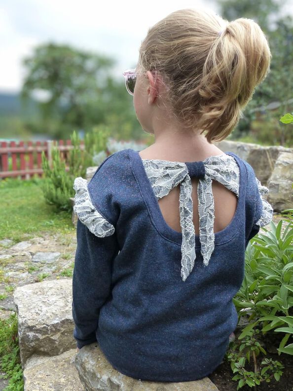 E-Book Schleifenpulli Gr. 104 - 140 image number 4