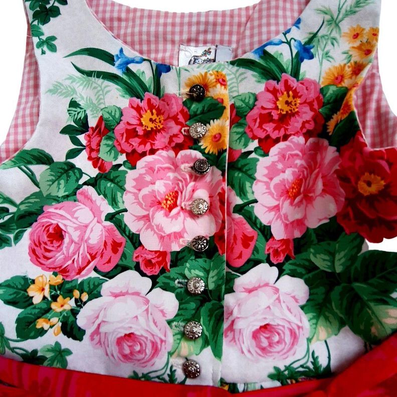 Schnittmuster Dirndl Herzilein Gr. 80-140 A4 / A0-Datei image number 3