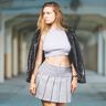 PLEATED SKIRT Faltenrock Damengr. 30-62 thumbnail number 1