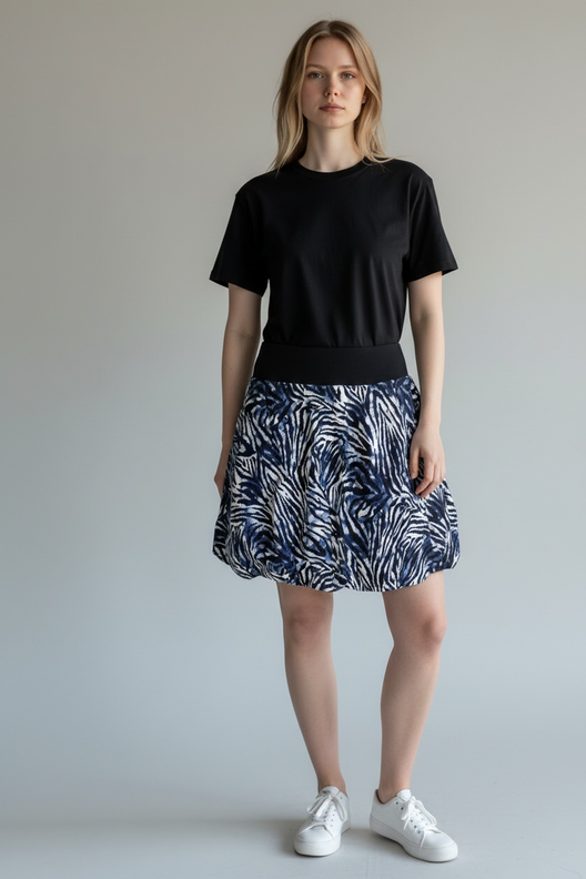 Ballonrock, Schnittmuster mit Ebenen, A4, A0+, Beamer image number 5