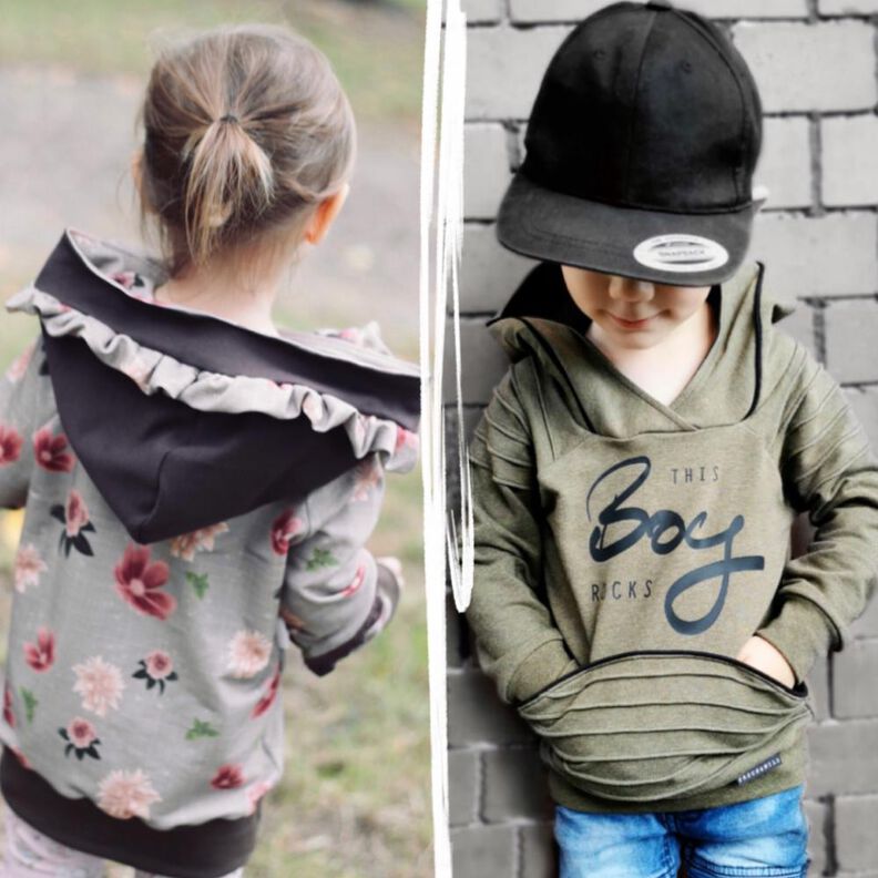 lovely hoodie 50-98 Baby & Kids Kapuzen Pullover Sweater image number 1