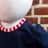 Lia – Baby Shirt mit Rüsche und Knopfleiste Gr. 56-98, A4+A0 thumbnail number 2