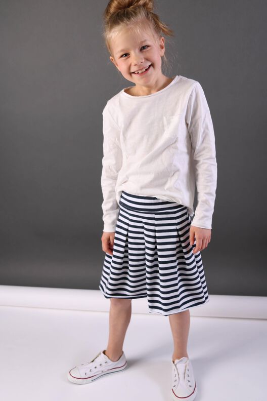  "Isabella Skirt" Sweat-Falten-Rock / Schnittmuster image number 7