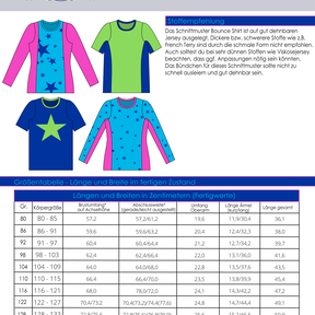 Bounce Shirt Gr. 80 bis 152