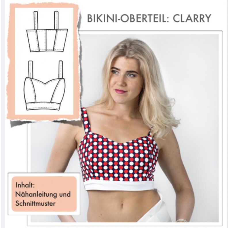 Bikini-Oberteil #Clarry Nähanleitung und Schnittmuster  image number 7