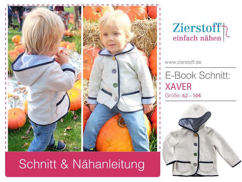 Jacke "XAVER" Nähanleitung & Schnitt Gr. 62 - 104 image number 2
