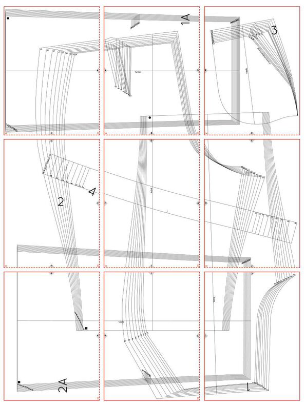 Hose Kyana N&auml;hanleitung + Schnitt image number 3