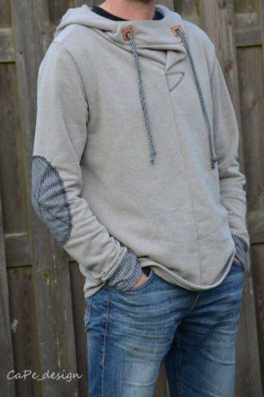 Ebook/Nähanleitung Hoodie PAELIAS Gr. XS-XXXXL image number 8