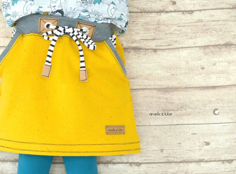 "Cozy-Skirt" Sweat-Rock / Schnittmuster und Nähanleitung image number 3