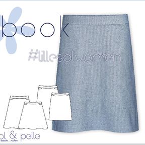 Ebook / Schnittmuster Jerseyrock  *mit A0-Datei + Video*