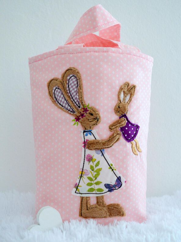 Stickdatei Hasenmama 13x18cm image number 1