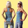 Tank Top Sommer Shirt Racerback MANDIRI ♥ Gr. 34-46 thumbnail number 2