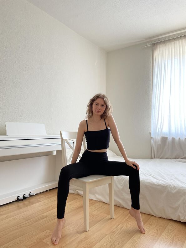 High waist Leggings | Schnittmuster Emilia | 32-44 image number 6