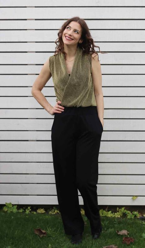 Jumpsuit "HAZEL" Nähanleitung und Schnitt Gr. 158 - 46 image number 8