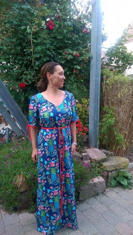 Kleid PETITE MASSIMA Gr. 34-48 PDF-Schnitt A4, A0, Anleitung image number 7