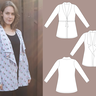 Molly Cardigan – Schalkragen oder Volant, BU 80-116, A4+A0 thumbnail number 7