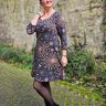 Herzausschnitt Kleid PDF Schnittmuster  A-Linienkleid 34-46 thumbnail number 8
