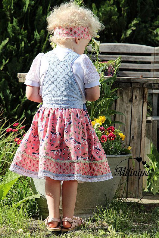 Latzkleid "LYDIA" - Schnittmuster Gr 110-152   image number 4