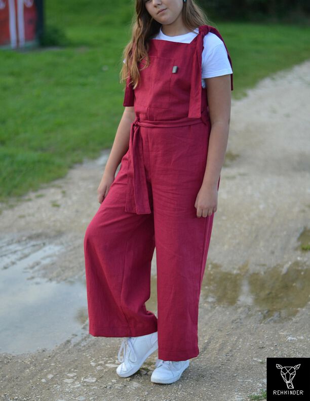 Jumpsuit "Leyla" lang und kurz Schnittmuster & Anleitung image number 8
