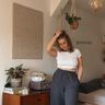 Fließende Culotte Hose mit weiten Beinen PDF Schnittmuster thumbnail number 10