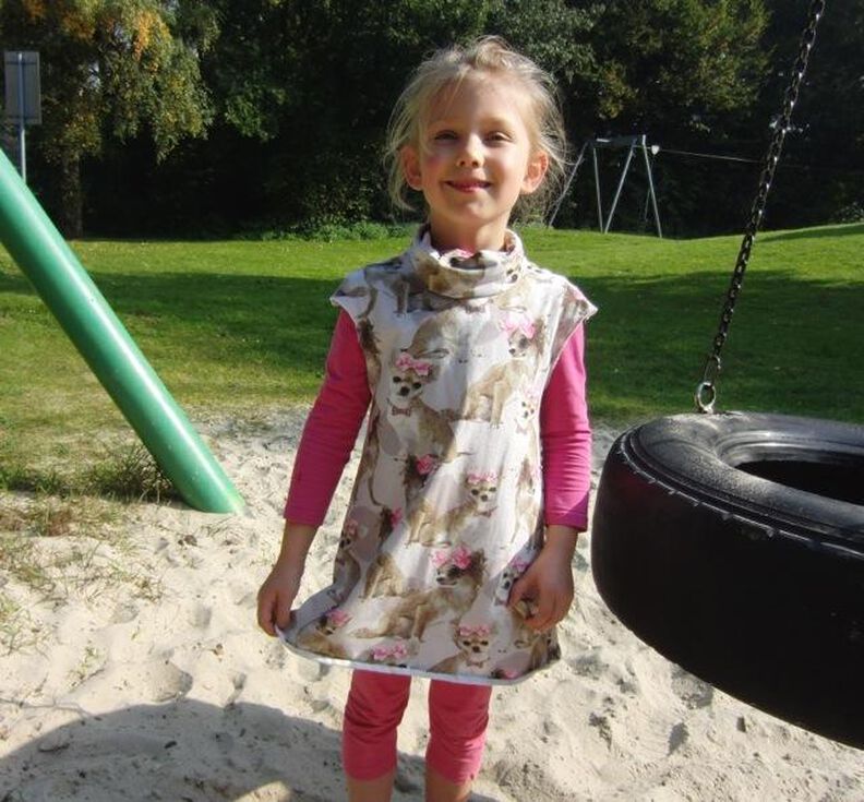 Tunika / Kleid "Ronja", Schnittmuster Gr. 110-152 image number 7