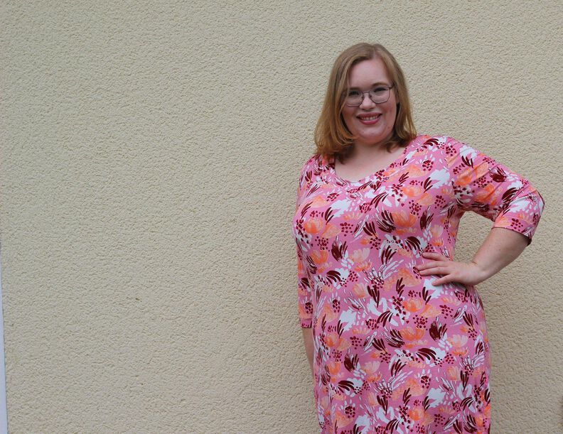 Basic Kleid, Shirt (46-60) VITORIA Damen Schnittmuster image number 5