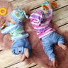 Baby Hose Shirt + Mütze Baby Set EASY (3-teilig) ♥ Gr. 56-98 thumbnail number 3