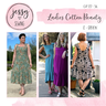 *Ladies Cotton Beauty*Webware Stufenkleid Gr. 32 bis 56 thumbnail number 1