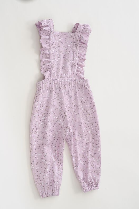 Schnittmuster Mädchen Latzhose mit Rüschen DAISY image number 2