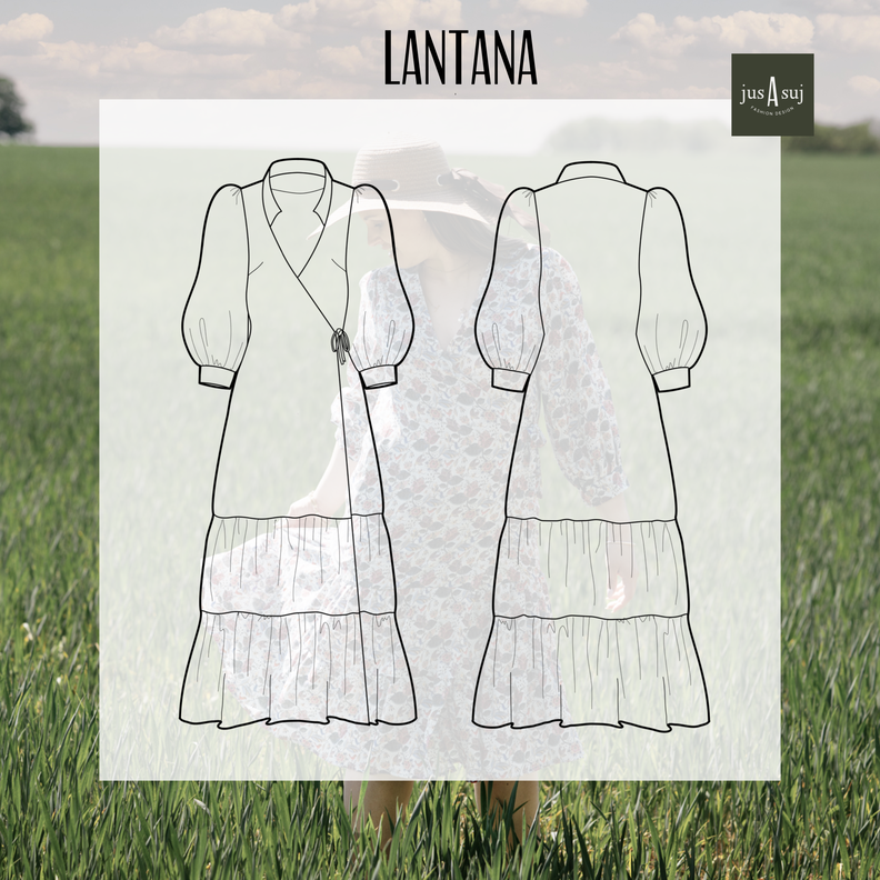 Bluse und Kleid „Lantana“ (Gr. 34 – 48), Schnittmuster EBOOK image number 2