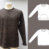 Tom - Herrenpullover mit Saumbündchen Gr. 44-60, A4+A0 thumbnail number 7