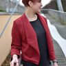 Schnittmuster kurzer Jersey Blazer LILIA (34-58) thumbnail number 4