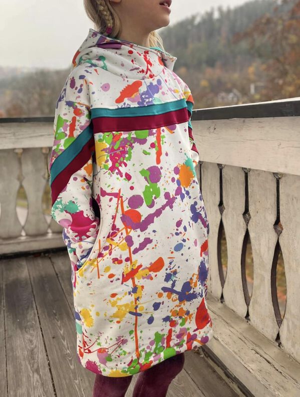 E-Book HoodieKLEID Farbenbogen Gr. 104 - 140 image number 9