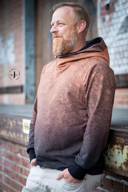 *Gentlemens Basic Hoodie* Hoodie, Sweater runder Saum image number 3