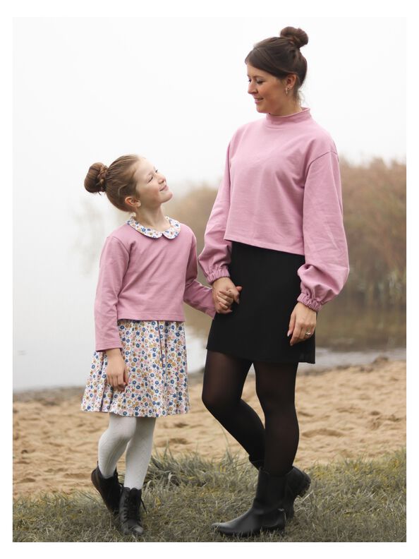 Das Luftiküsschen I Crop-Pullover I Größe 86-146 image number 10