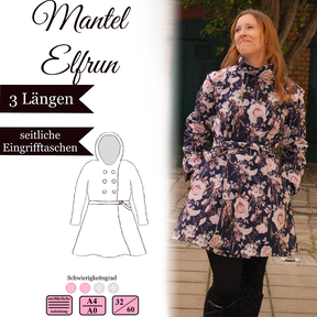 Damen Mantel Elfrun 32-60 Damen Mantel Elfrun 32-60