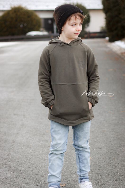 #CloudyHood Sweatshirt 74-164 inkl. A4/ A0/ Beamerdatei image number 4