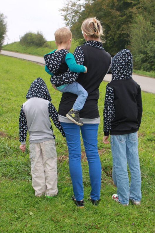 FAMILY HOODIE Kinder Damen Herren alle Größen image number 6