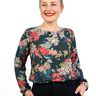 FRAU DANA - sportlich schicke Bluse mit Bündchen XS-XXL thumbnail number 5