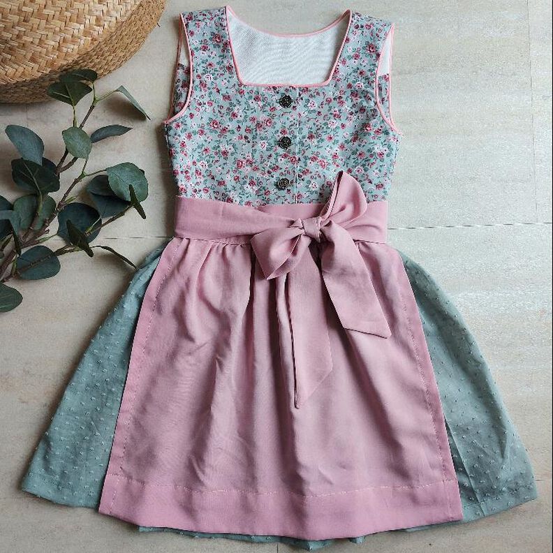 Kinderdirndl Resli 1 Gr. 80 -140 Schnittmuster image number 1