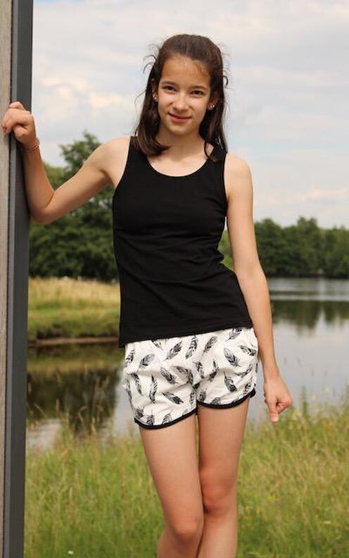 Unisex Shorts "Mina", Schnitt & Nähanleitung Gr. 110-152 image number 3