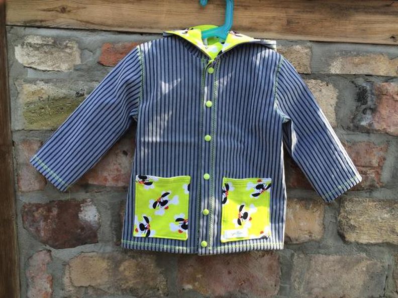 Jacke mit Beleg oder Wendejacke "Henriette", Gr. 110 - 152 image number 6