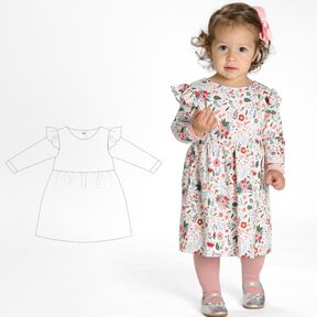 Schnittmuster Mädchenkleid ELLA für Baby und Kleinkind 